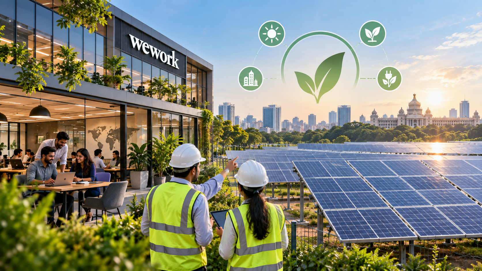 WeWork India Plans 10 MWp Solar Plant in Karnataka
